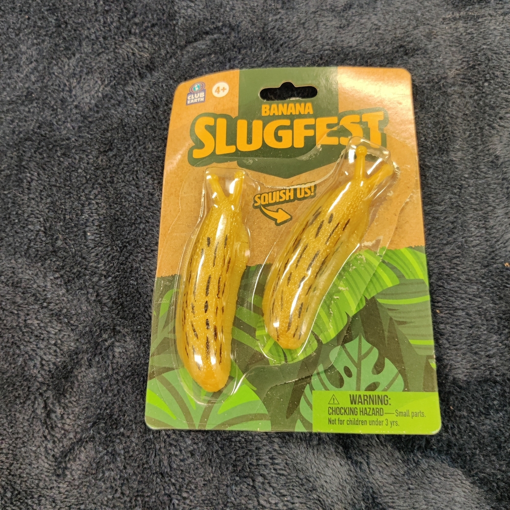 Banana Slugfest Squishy Toy